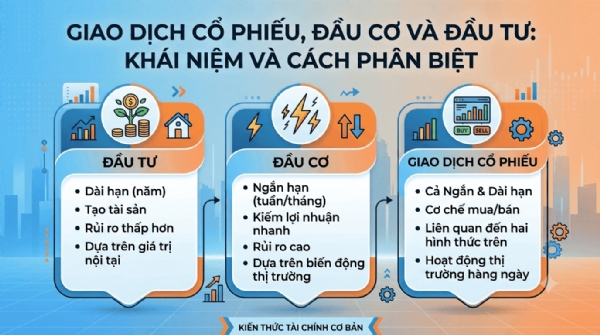 Giao Dịch Cổ Phiếu, Đầu Cơ Và Đầu Tư: Khái Niệm Và Cách Phân Biệt