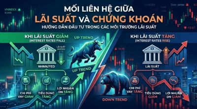 Vì sao lãi suất tăng thì chứng khoán giảm? Giải thích chi tiết từ A-Z kèm ví dụ dễ hiểu