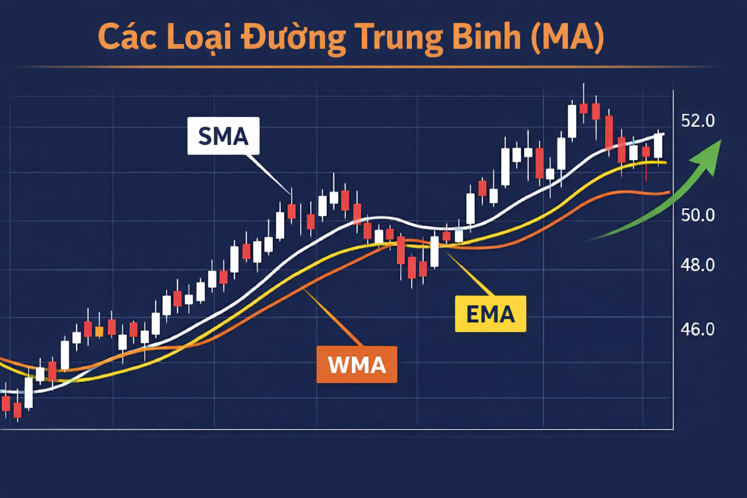 Các loại đường trung bình phổ biến hiện nay