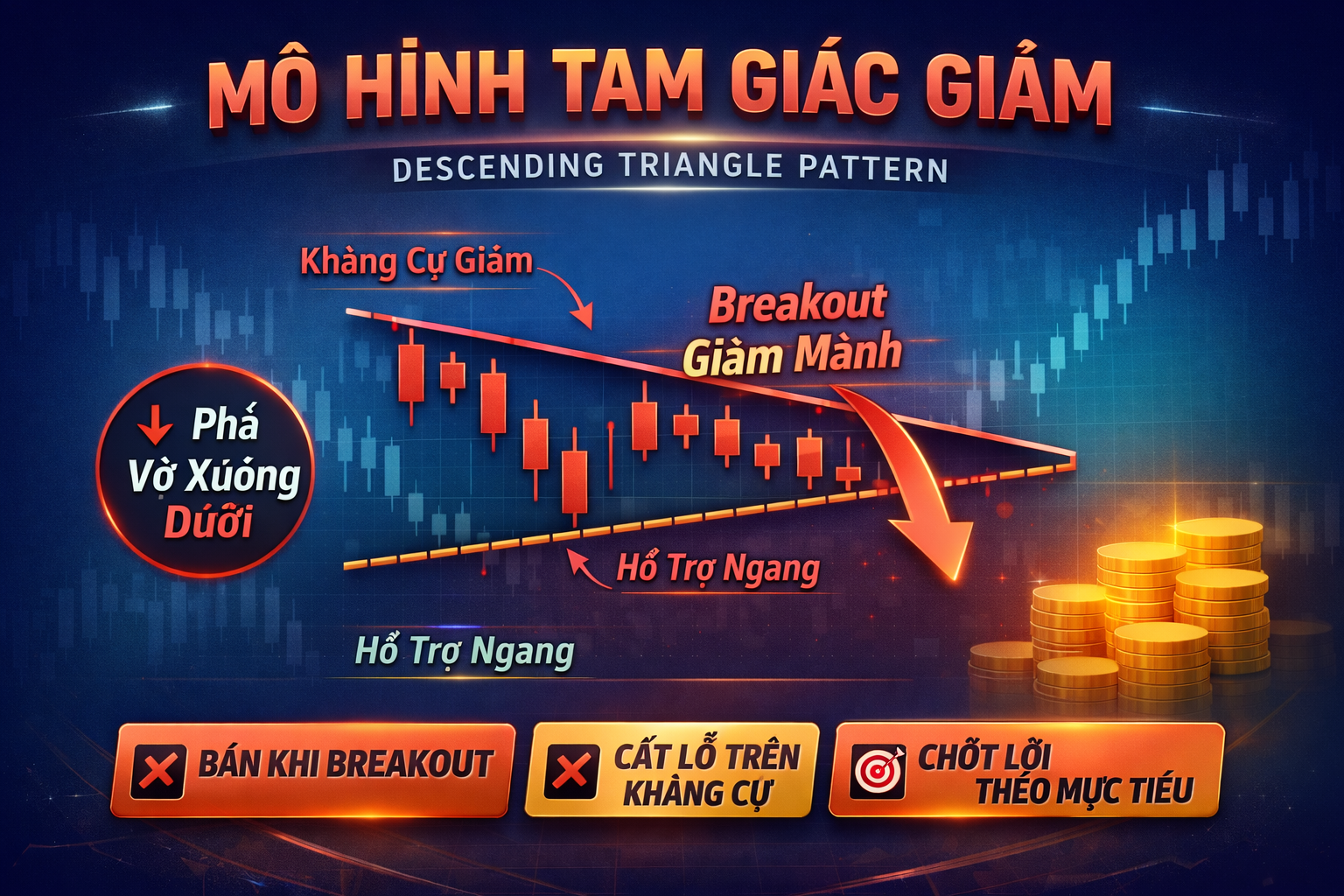 Mô hình tam giác giảm